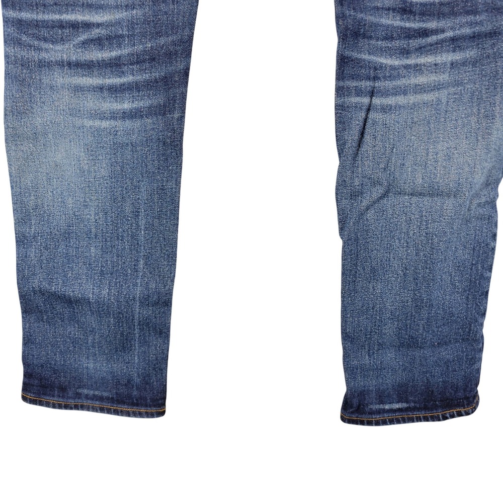 J.Crew 484 Slim Fit Denim Jeans Mens 32x30 Naturally Distressed Grunge Thrashed - Picture 7 of 14
